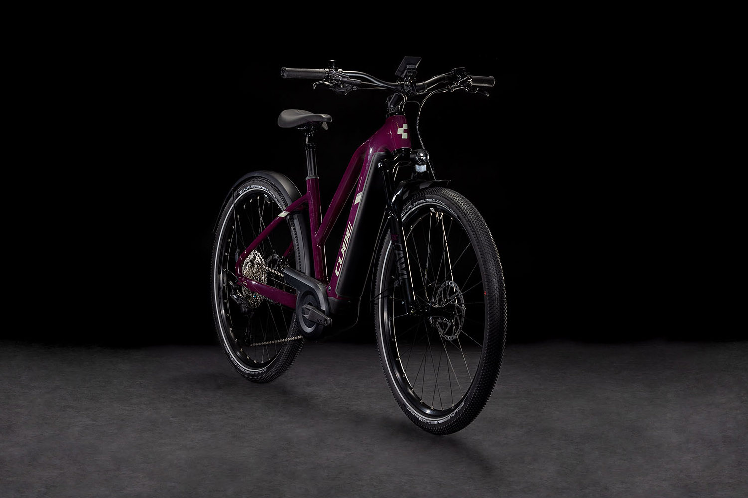 Cube Nuride Hybrid SLX 800 Lady Allroad amarone´n´lunar