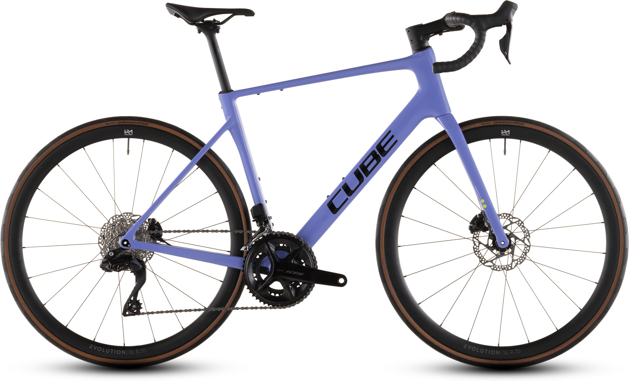 Cube Attain C62 SLX lucidlilac´n´black