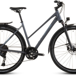 Cube Kathmandu EXC metallicgrey´n´chrome Trapeze