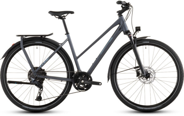 Cube Kathmandu EXC metallicgrey´n´chrome Trapeze