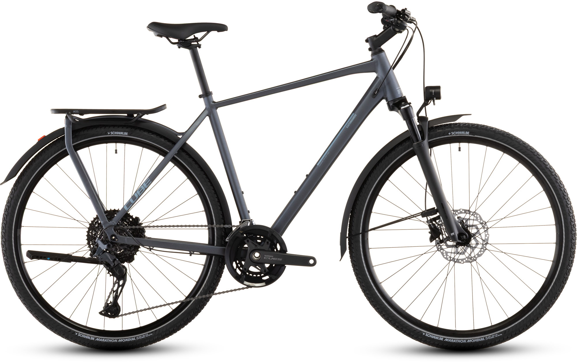 Cube Kathmandu EXC metallicgrey´n´chrome