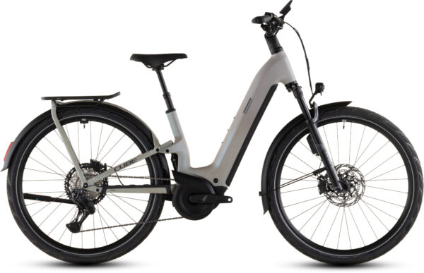 Cube Kathmandu Hybrid ONE11 HPC SLT 800 glintsand´n´oatgrey Easy Entry