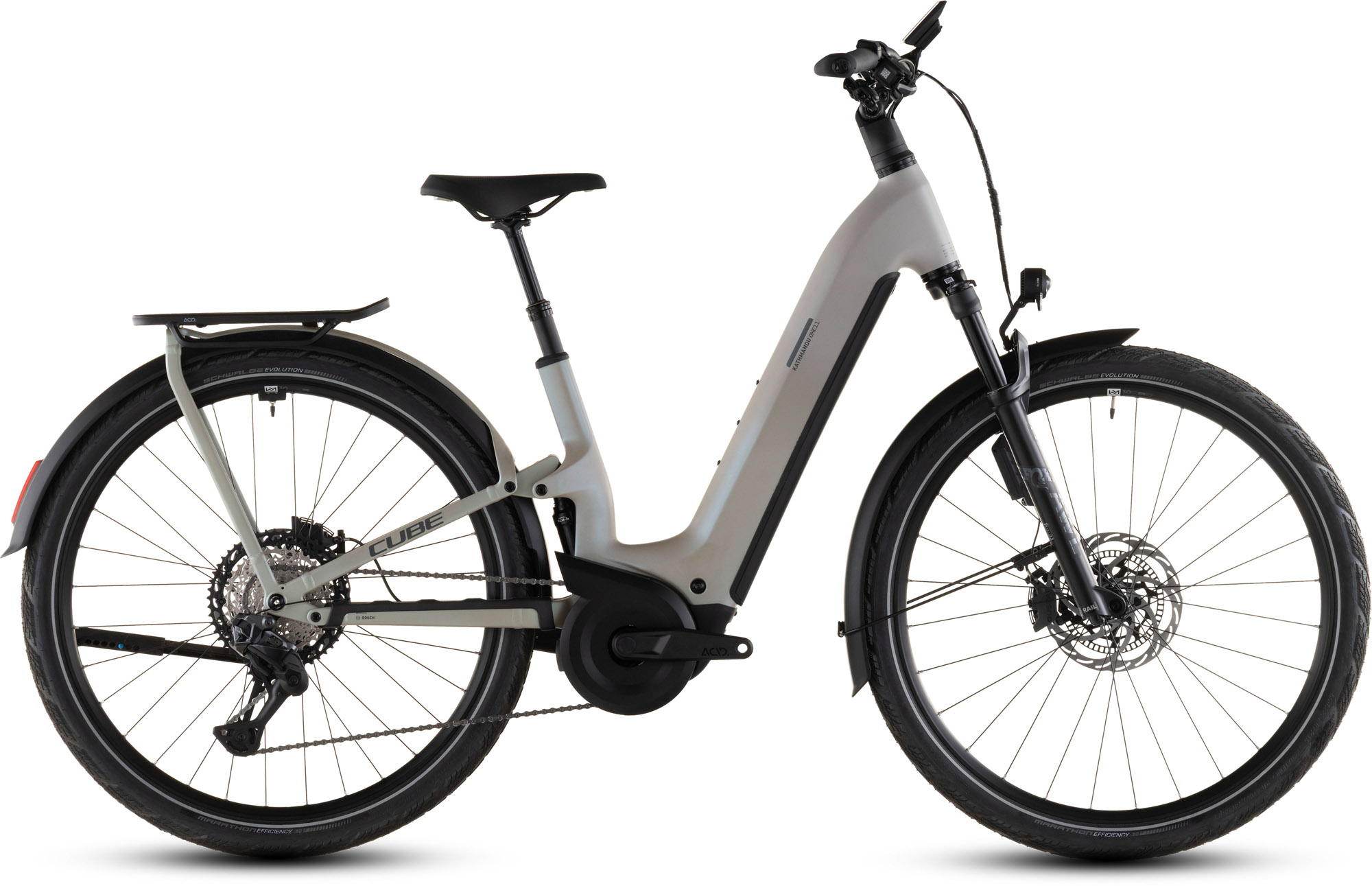 Cube Kathmandu Hybrid ONE11 HPC SLT 800 glintsand´n´oatgrey Easy Entry