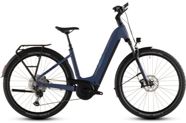 Cube Nuride Hybrid EXC 800 jeansblue´n´blue Easy Entry