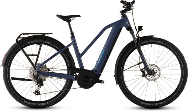 Cube Nuride Hybrid EXC 800 jeansblue´n´blue Trapeze
