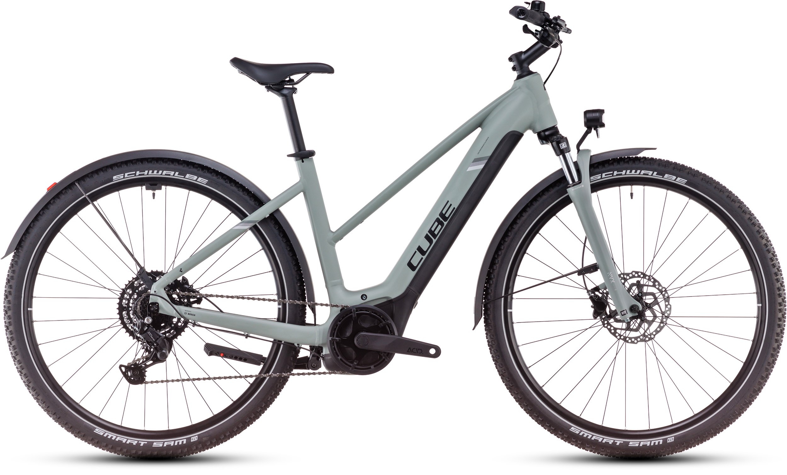 Cube Nuride Hybrid Performance 625 Lady Allroad swampgrey´n´black