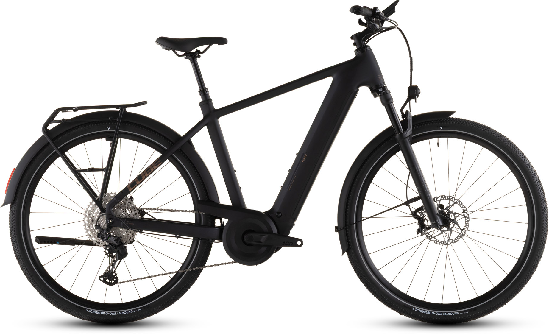 Cube Nuride Hybrid SLX 800 black´n´gold
