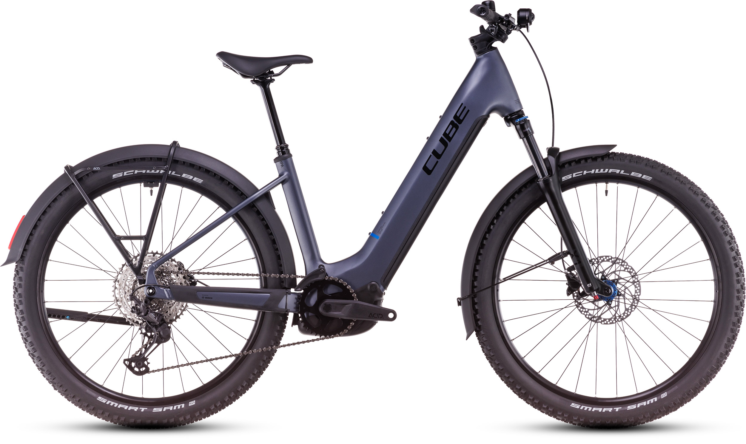 Cube Reaction Hybrid Pro 600 Easy Entry Allroad metallicgrey´n´black