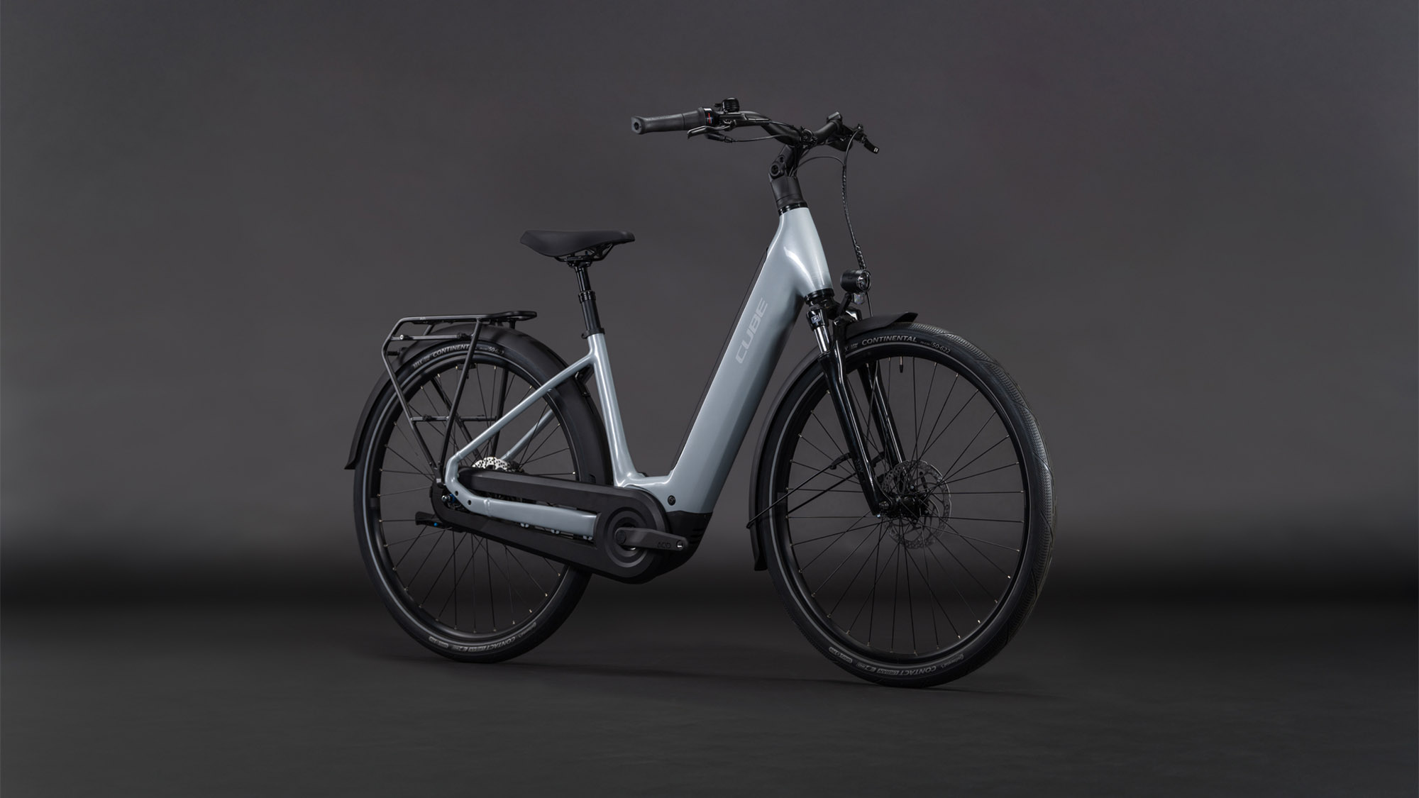 Cube Supreme Hybrid Comfort ONE 600 foggrey´n´reflex Easy Entry